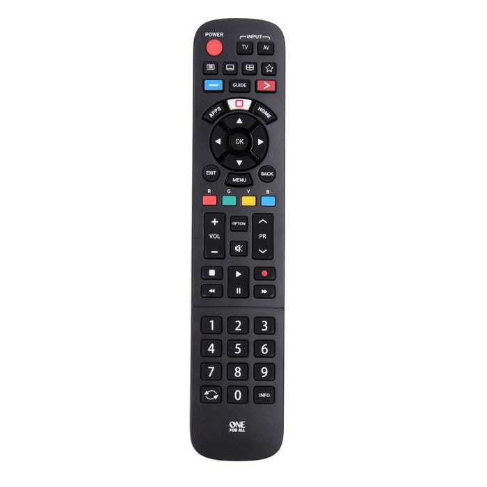 One For All TV Replacement Remotes URC4914 Fernbedienung IR Wireless Drucktasten
