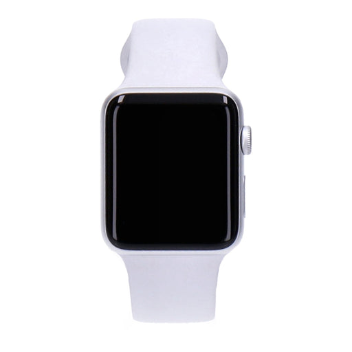 Produktbild Smartwatch - Apple Watch Series 3 42mm GPS Silber Aluminiumgehäuse mit Sportarmband Weiß