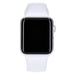 Apple Watch Series 3 42mm GPS Silber Aluminiumgehäuse mit Sportarmband Weiß