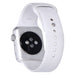 Apple Watch Series 3 42mm GPS Silber Aluminiumgehäuse mit Sportarmband Weiß