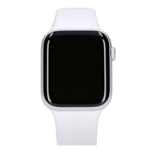 Produktbild Smartwatch - Apple Watch SE 1. Gen 44mm GPS + 4G Silber Aluminiumgehäuse mit Sportarmband Weiß