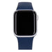 Apple Watch SE 40mm GPS Silber Aluminiumgehäuse Sportarmband Abyss Blau