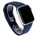 Apple Watch SE 40mm GPS Silber Aluminiumgehäuse Sportarmband Abyss Blau