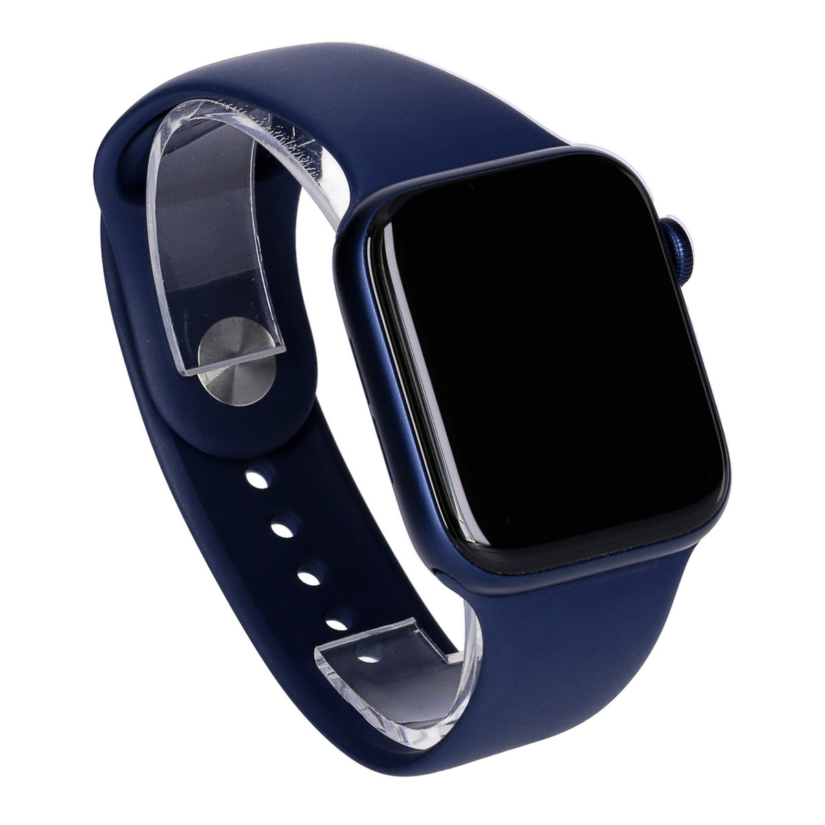Produktbild Smartwatch - Apple Watch Series 6 44mm GPS Blau Aluminiumgehäuse mit Sportarmband Deep Blue