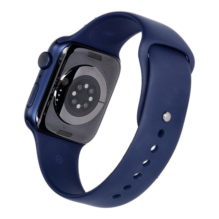 Apple Watch Series 6 44mm GPS Blau Aluminiumgehäuse mit Sportarmband Deep Blue