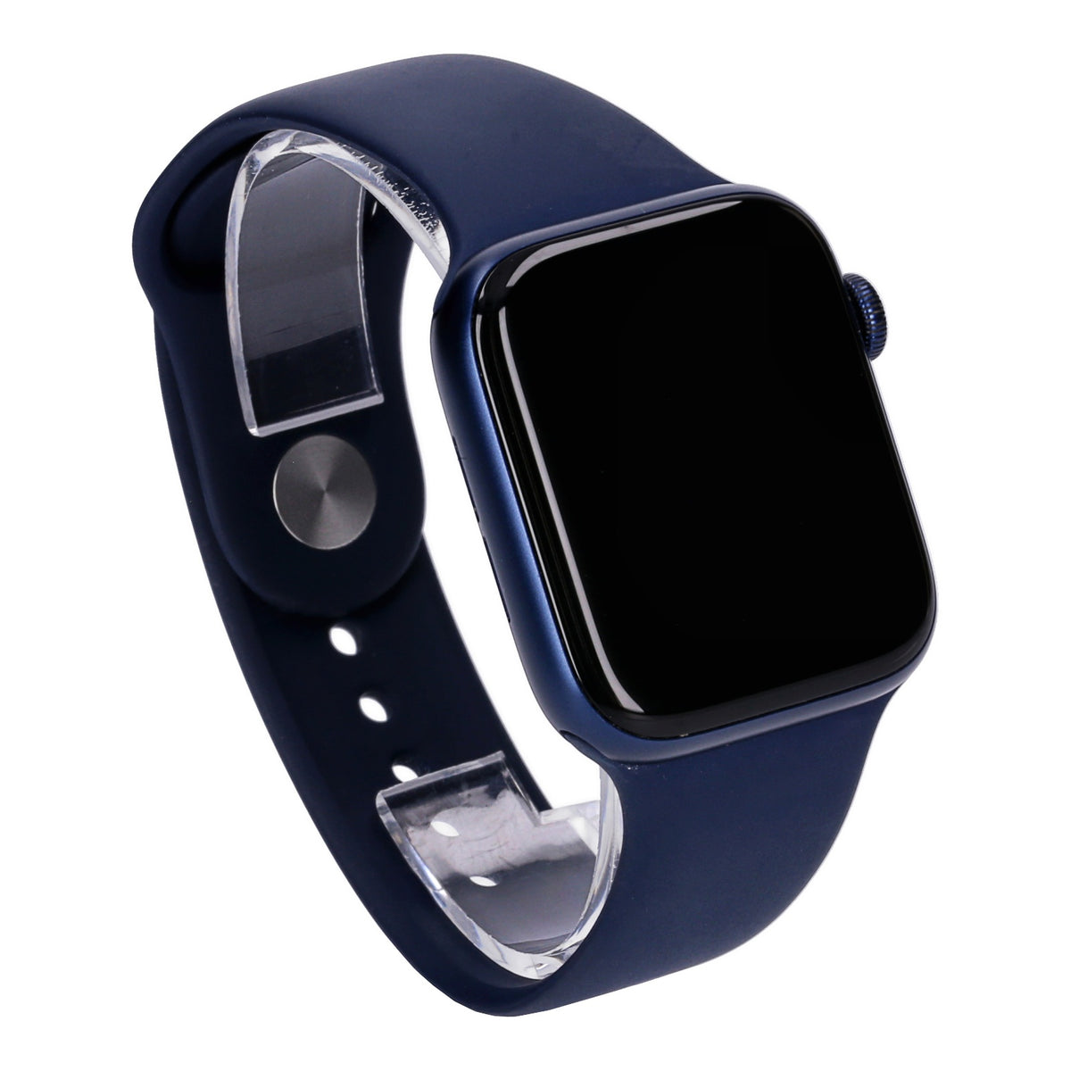 Produktbild Smartwatch - Apple Watch Series 6 44mm GPS Blau Aluminiumgehäuse mit Sportarmband Deep Blue