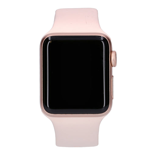 Produktbild Smartwatch - Apple Watch Series 3 38mm GPS Gold Aluminiumgehäuse mit Sportarmband Pink Sand
