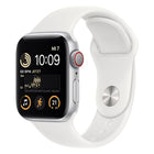 Apple Watch SE 2 40mm GPS Polarstern Aluminiumgehäuse mit Sportarmband M/L Polarstern