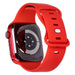 Apple Watch Series 7 45mm GPS + 4G Rot Aluminiumgehäuse mit Sportarmband Rot