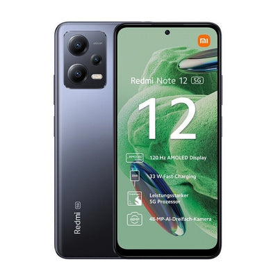 Redmi Note 12 5G 6+128GB Onyx Gray