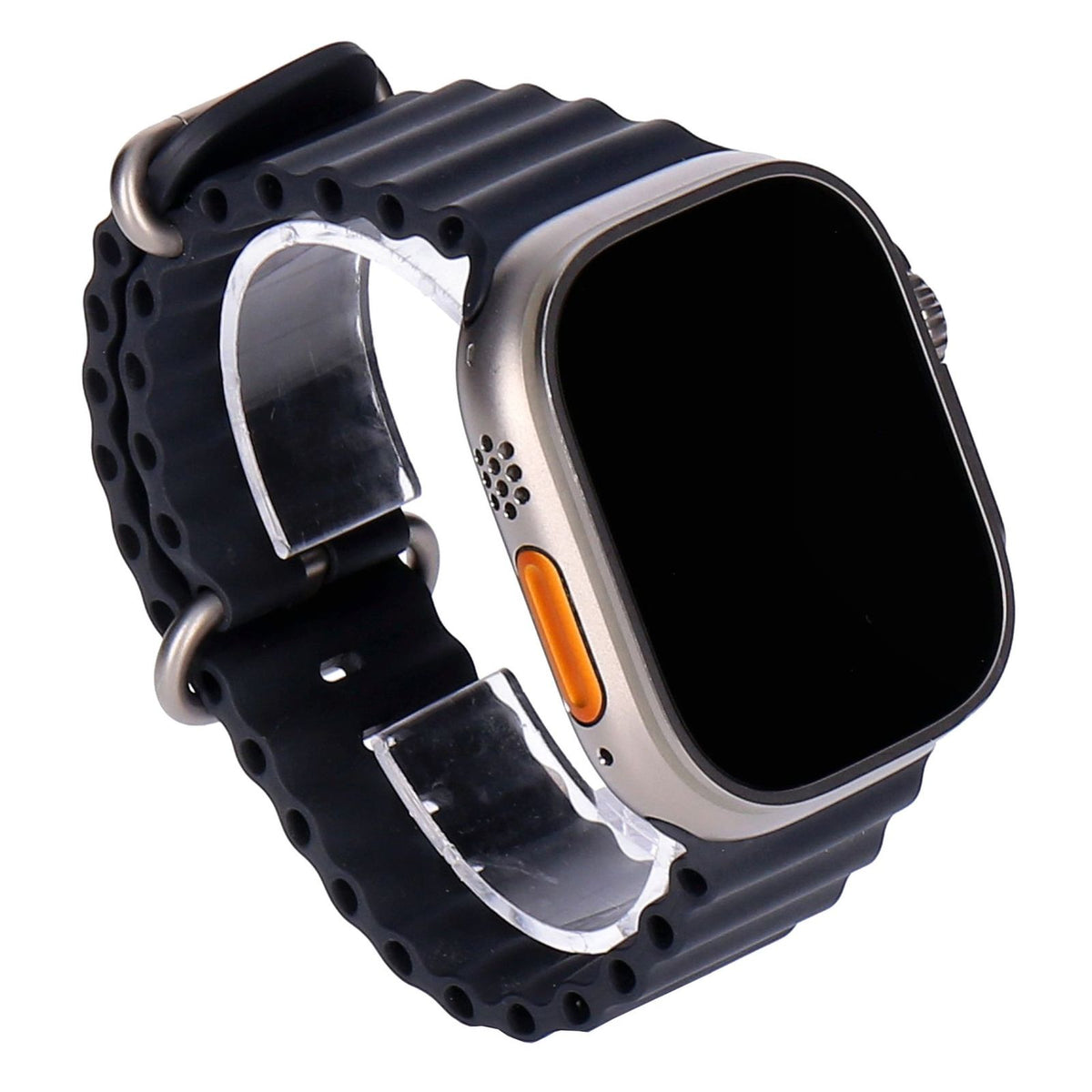 Produktbild Smartwatch - Apple Watch Ultra 49mm GPS + LTE Titangehäuse Ocean Armband Mitternacht