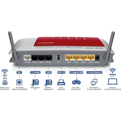 Produktbild DSL-Router - AVM FRITZ!Box 7272 WLan Router