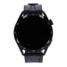 Huawei Watch GT3 46mm GPS Schwarz mit Fluorelastomerarmband schwarz