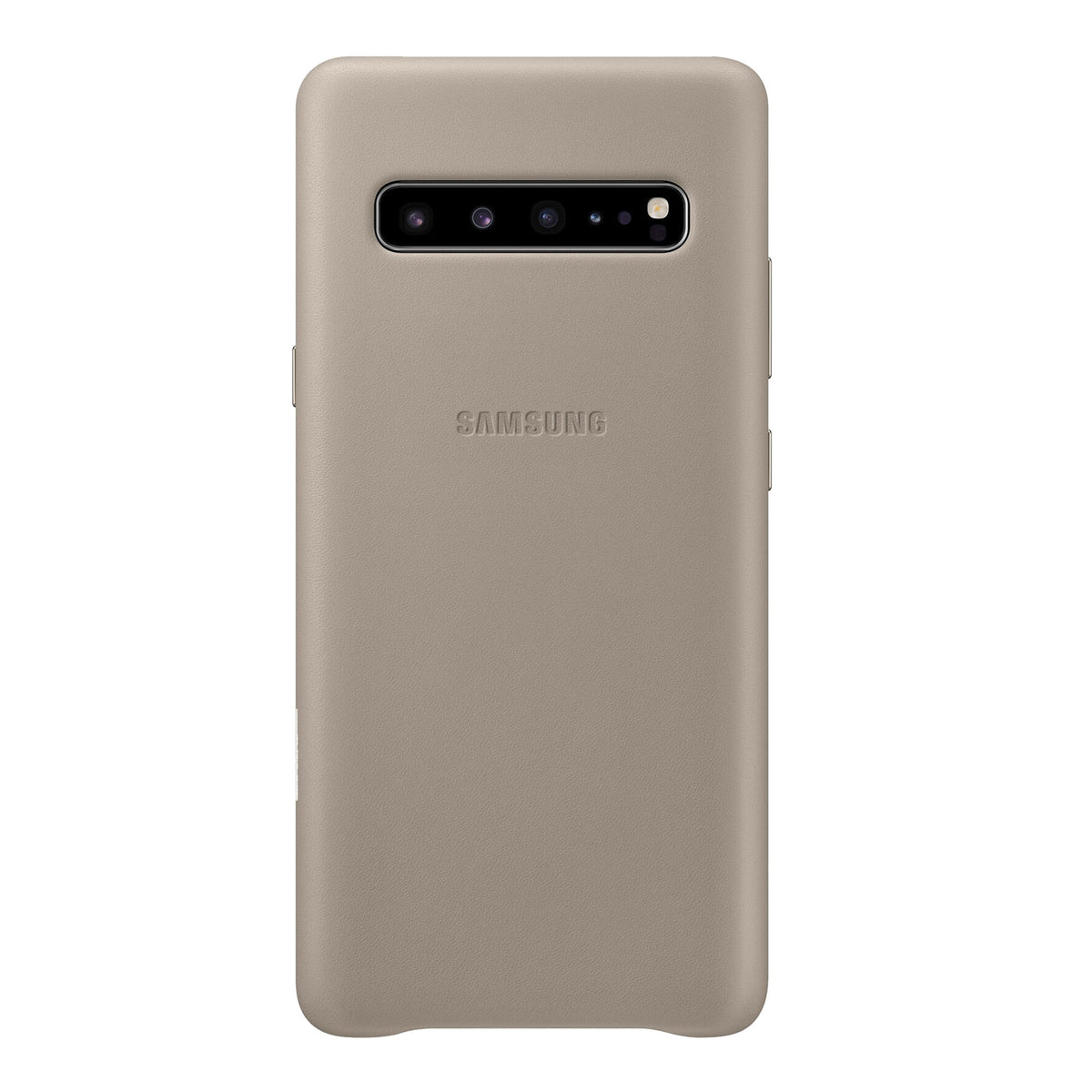 Produktbild Smartphone-Hülle - Samsung Galaxy S10 5G Backcover Leather Cover grau