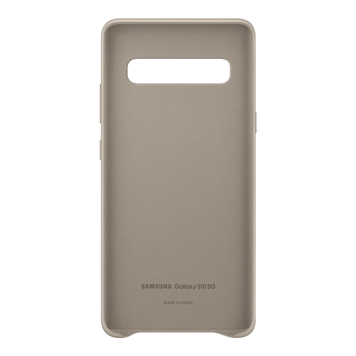 Produktbild Smartphone-Hülle - Samsung Galaxy S10 5G Backcover Leather Cover grau