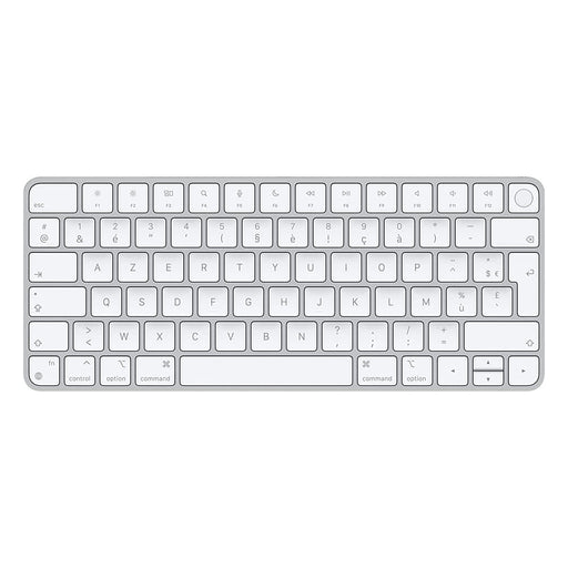 Produktbild Apple-Tastatur - Apple Magic Keyboard mit Touch ID Modell A2449 AZERTY FR silber