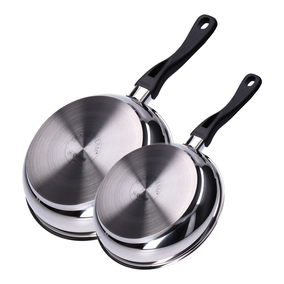 Produktbild Pfannen-Set - WMF Pfannenset 2tlg. Devil Ø 24 und 28cm Edelstahl rostfrei backofenfest bis 70°C