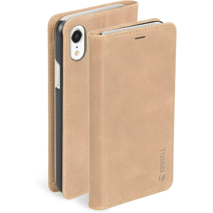 Krusell Sunne 4 Card FolioWallet Apple iPhone XR Vintage