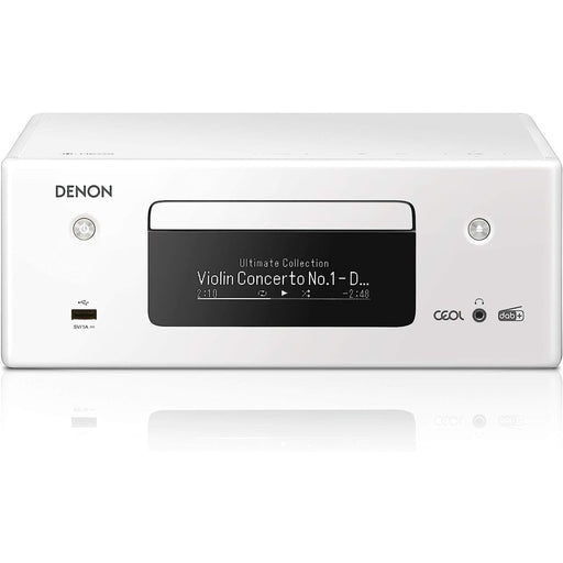 Produktbild Kompaktanlage - Denon RCD-N11DAB Kompaktanlage DAB+ Internetradio CD-Player USB WLAN Bluetooth weiß