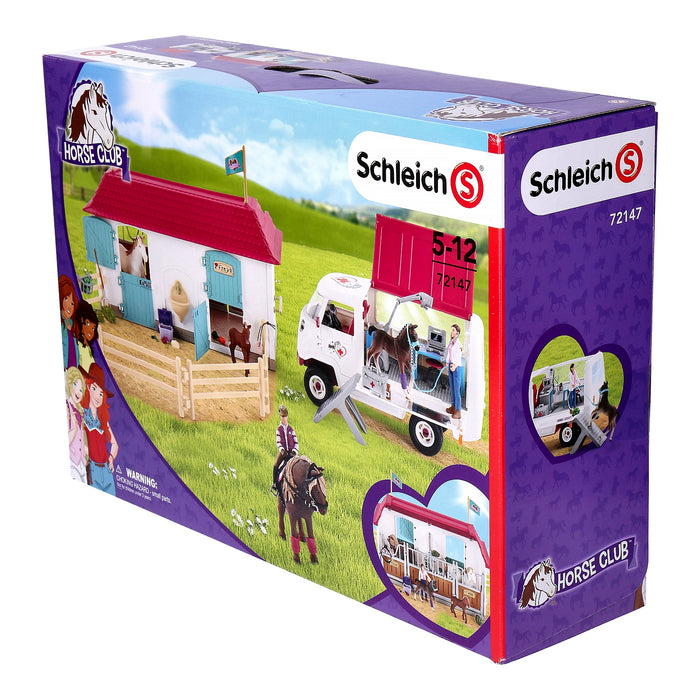 Schleich 72147 HORSE CLUB Spielset Tierarztbesuch im Stall