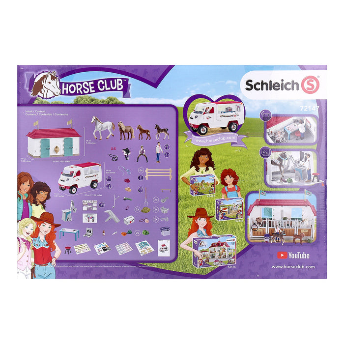 Schleich 72147 HORSE CLUB Spielset Tierarztbesuch im Stall