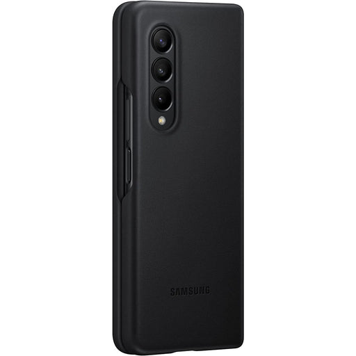 Produktbild Smartphone-Hülle - Samsung Galaxy Z Fold3 Leder Cover schwarz