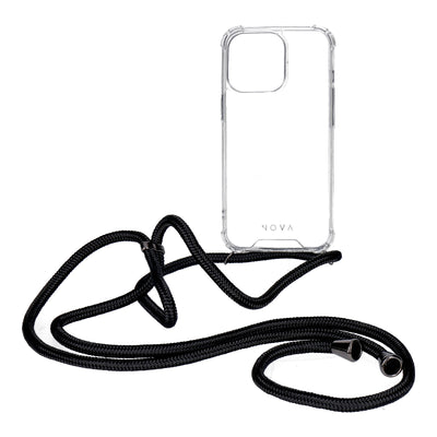 Neck Case & Kette für iPhone 13 Pro transparent