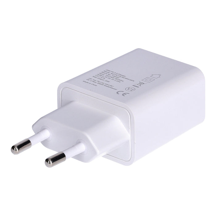 STK 20W USB-C Schnell Ladegerät Type C Port weiß