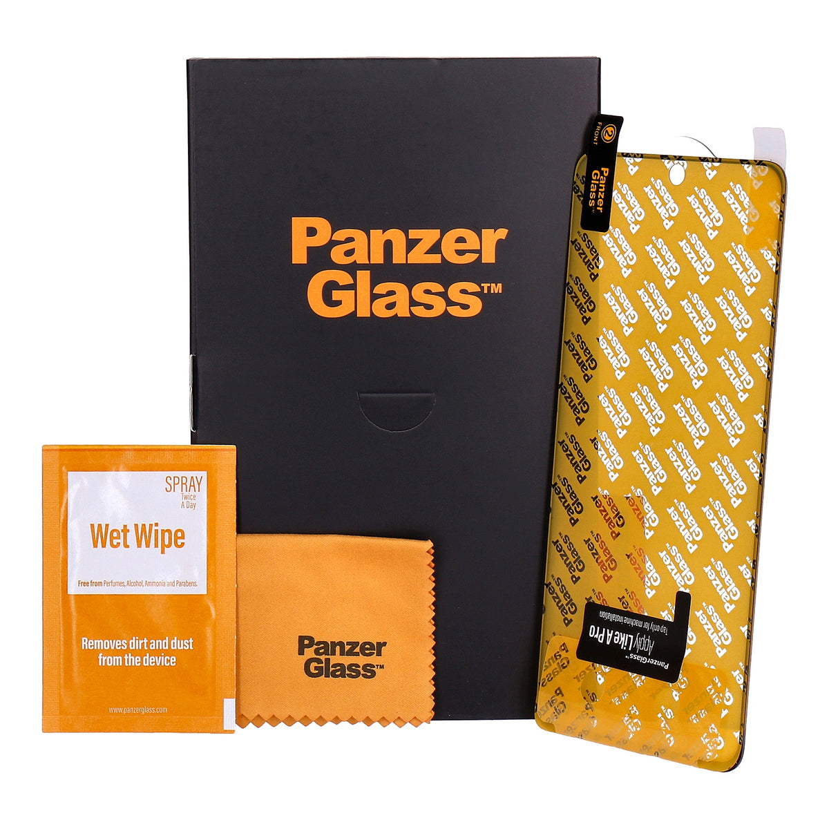 Produktbild Displayschutzglas - PanzerGlass Samsung Galaxy S21 FE black