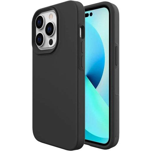 Produktbild Smartphone-Hülle - JT Berlin BackCase PANKOW Safe iPhone 14Pro schwarz