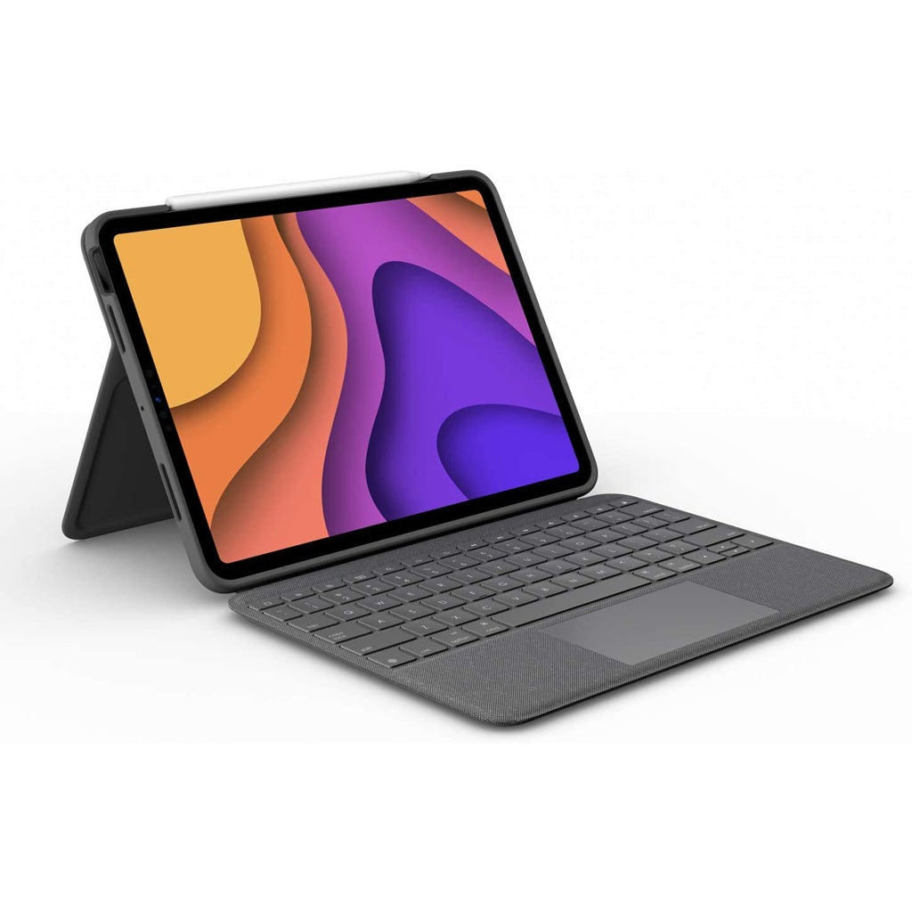 Produktbild iPad-Tastatur - Logitech Folio Touch Tastatur IPad Air 11 (4 Gen) grau