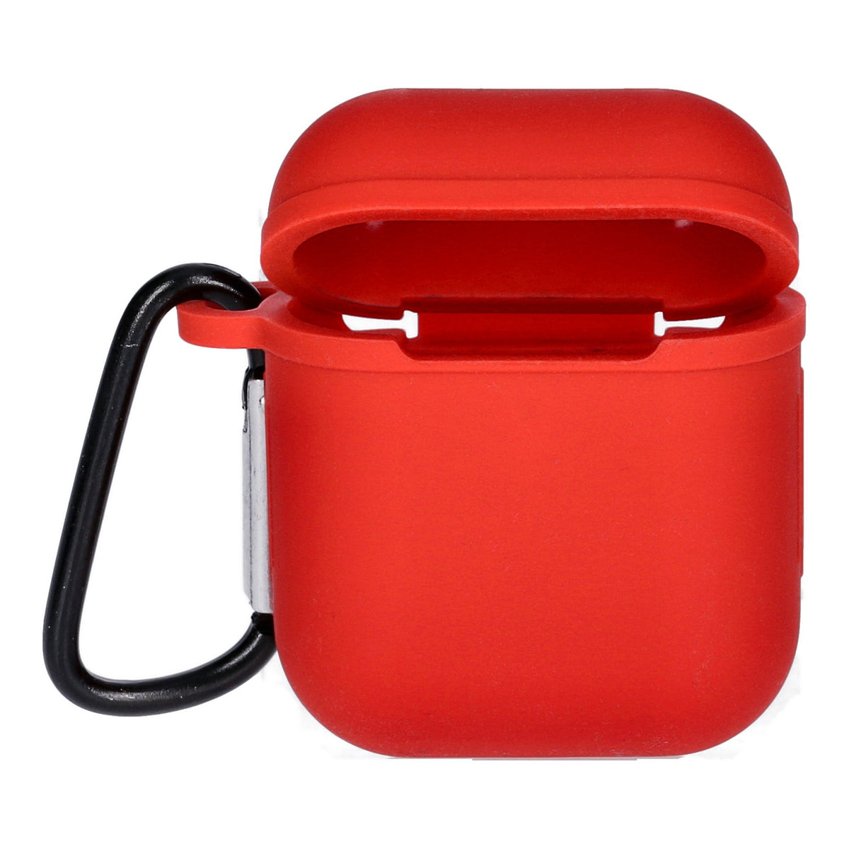 Produktbild Kopfhörer-Schutzhülle - Swipe Silicone AirPods Carry Case red Compatible with Generation 1&2 Airpods
