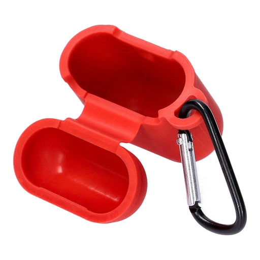 Produktbild Kopfhörer-Schutzhülle - Swipe Silicone AirPods Carry Case red Compatible with Generation 1&2 Airpods