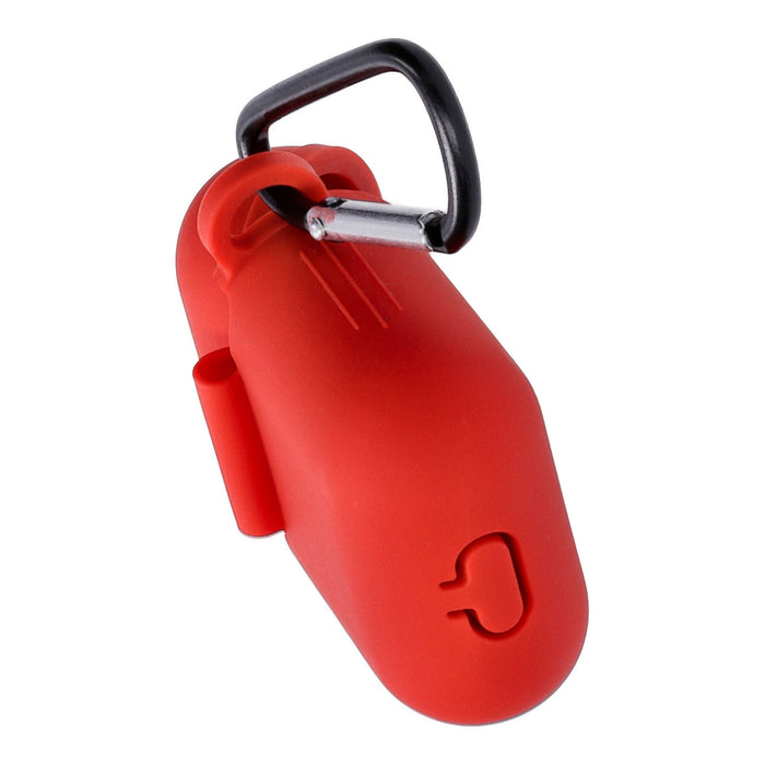 Swipe Silicone AirPods Carry Case red Compatible with Generation 1&2 Airpods