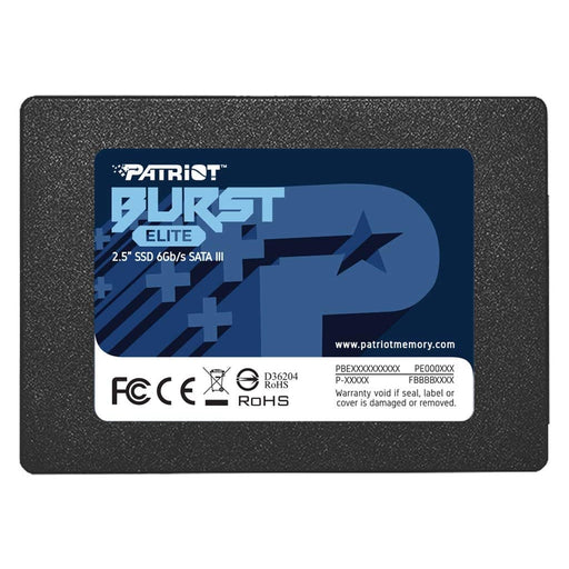 Produktbild interne SSD - Patroit Burst Elite int. 2.5" SATA III SSD 240GB