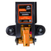 TP Hydraulischer KFZ-Rangierwagenheber 2,5t orange Koffer, SUV-Adapter und 2x Gummiauflage