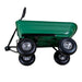 Gartenwagen mit Kippfunktion 75 Liter, belastbar bis 300Kg, Luftbereifung, abnehmbarer Griff