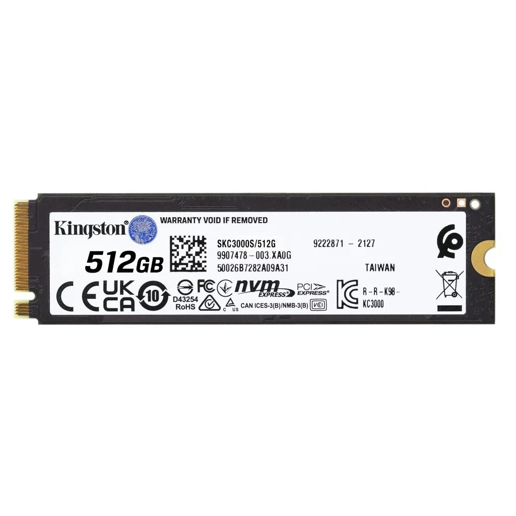 Produktbild interne SSD - Kingston KC3000 int. M.2 PCIe NVMe SSD 512GB