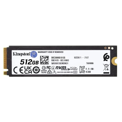 Produktbild interne SSD - Kingston KC3000 int. M.2 PCIe NVMe SSD 512GB