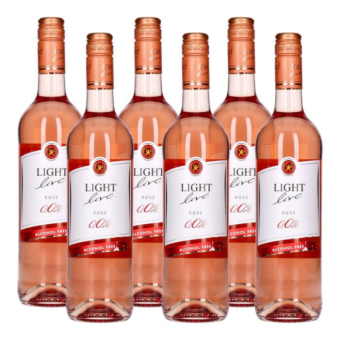 LIGHT live alkoholfrei Rose 6 x 0,75 L