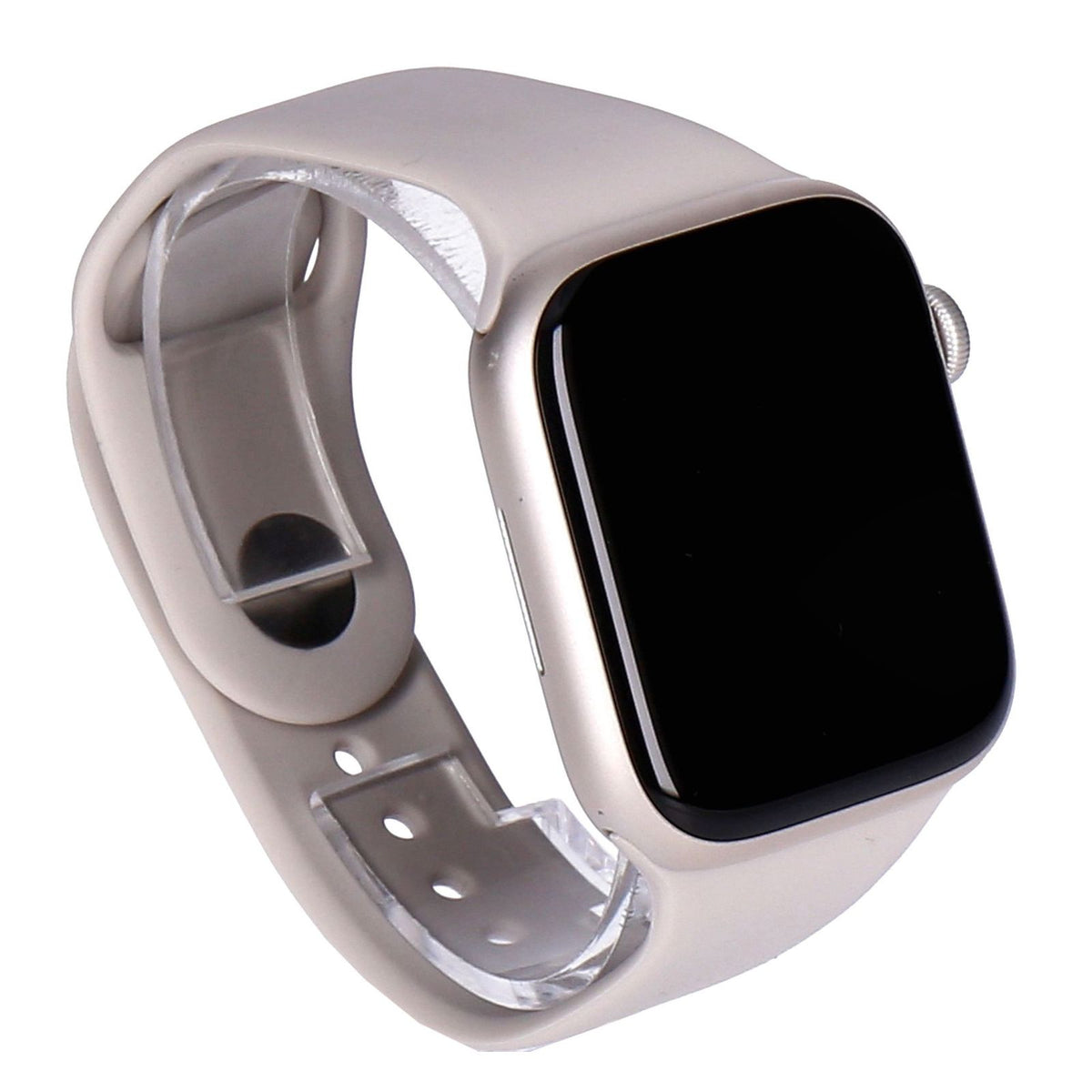 Produktbild Smartwatch - Apple Watch Series 7 45mm GPS Polarstern Aluminumgehäuse mit Sportarmband Polarstern