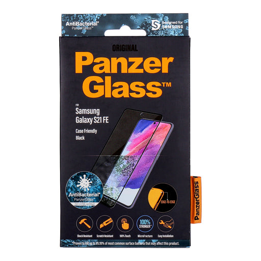 Produktbild Displayschutzglas - PanzerGlass Displayschutzglas für Samsung Galaxy S21 FE schwarz