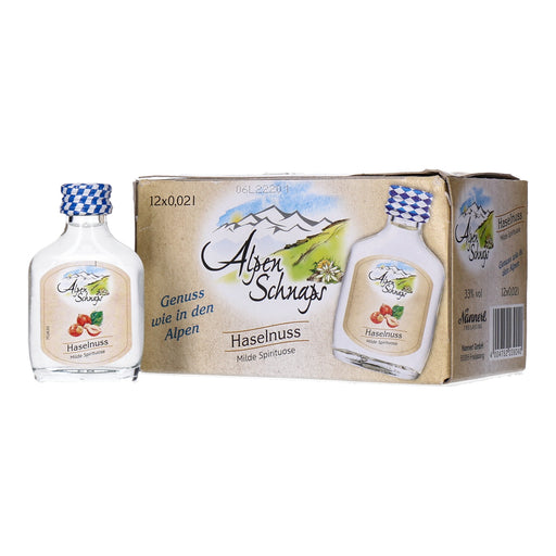 Produktbild Brandy - Steinbeisser Alpenschnaps Haselnuss 12 x 0,02 L