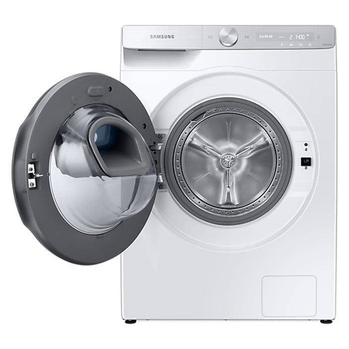 Samsung WW81T956ASH/S2 Waschmaschine Frontlader Freistehend 1600 RPM A Silber Weiß