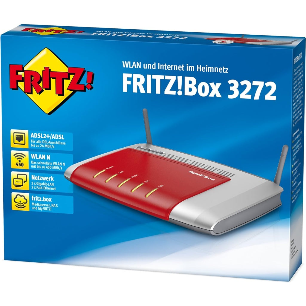 Produktbild DSL-Router - AVM FRITZ!Box 3272 WLAN N-Router