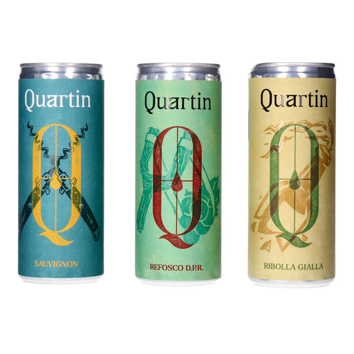 Produktbild Weißwein - Ribolla Refosco und Sauvignon Dosenwein 3 x 0,25 L
