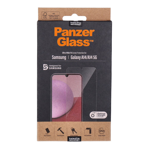 Produktbild Displayschutzglas - PanzerGlass Samsung Galaxy A14/A14 5G ULTRA-WIDE FIT