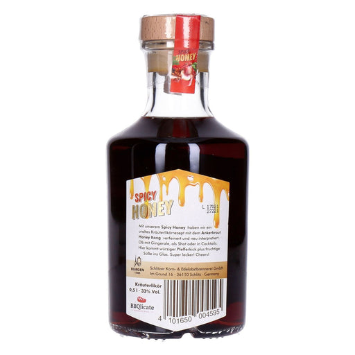 Produktbild Liköre - Burgen Kräuterlikör Spicy Honey 1 x 0,5 L
