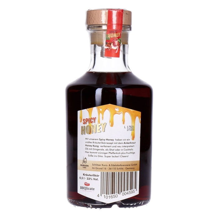 Burgen Kräuterlikör Spicy Honey 1 x 0,5 L
