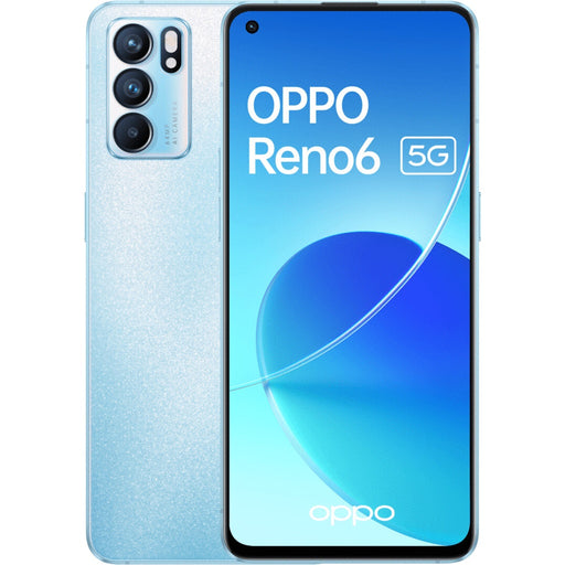 Produktbild Smartphone - Oppo Reno6 5G Dual-SIM 128GB Arctic Blue